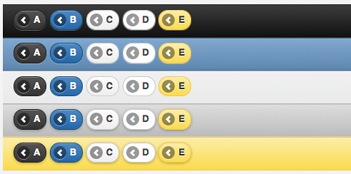 jQuery Mobile Color Samples