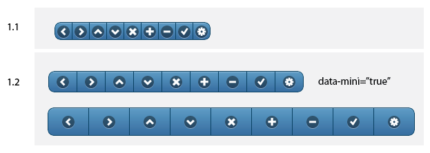 Controlgroup Icon Buttons